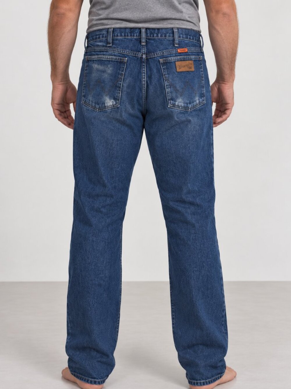 wrangler fire resistant jeans heavy duty denim 38x34 work gear for electricians